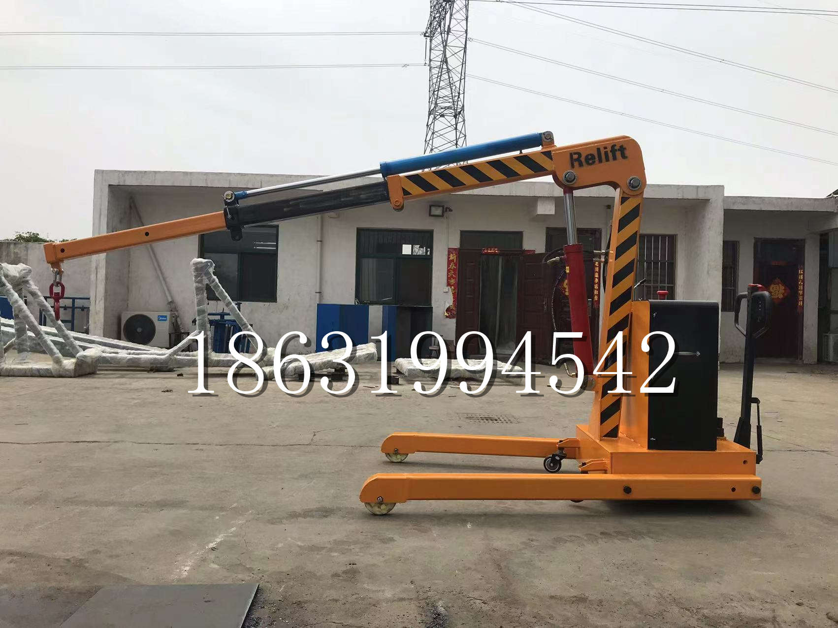 溪口乡久征定做3吨三轮随车吊 农用园林绿化移树吊 平板工程用小吊机