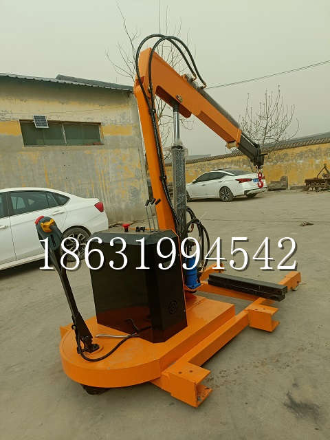 溪口乡自卸车厢随车吊 自制轮式四不像起重机 四驱平板吊 5吨 贵盛